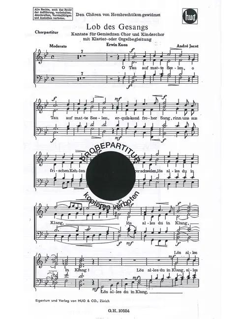 Lob des Gesangs